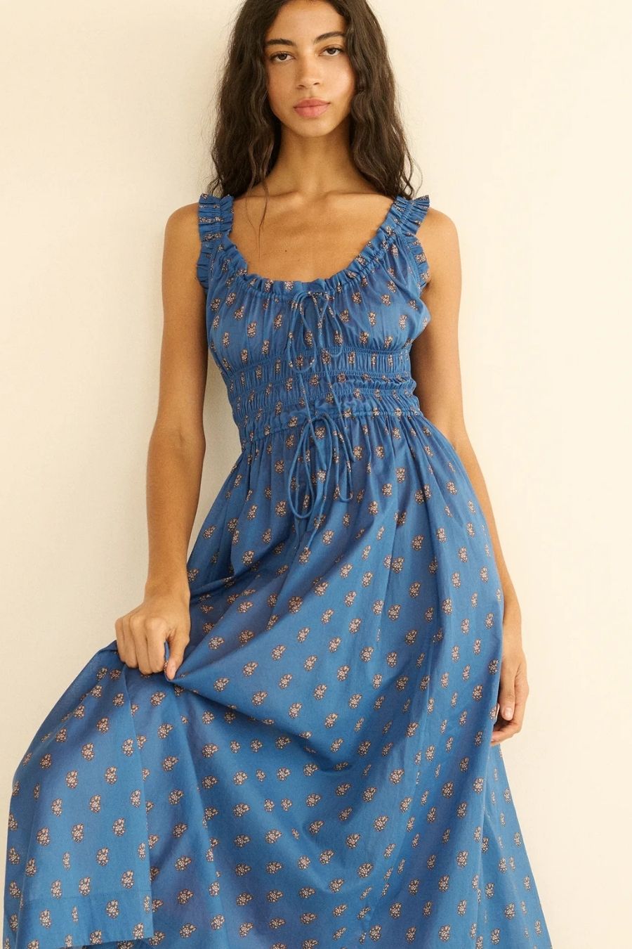 Emmaretta Dress in Eartha Paisley