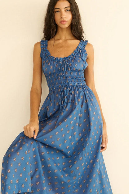 Emmaretta Dress in Eartha Paisley