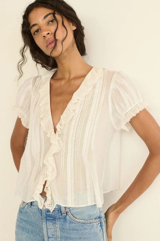 Helena Top in Salt