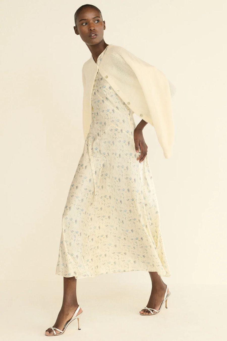 Adelana Dress in Camellia Bloom