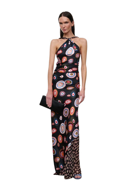 Charli Silk Dress in Milliefiori Multi
