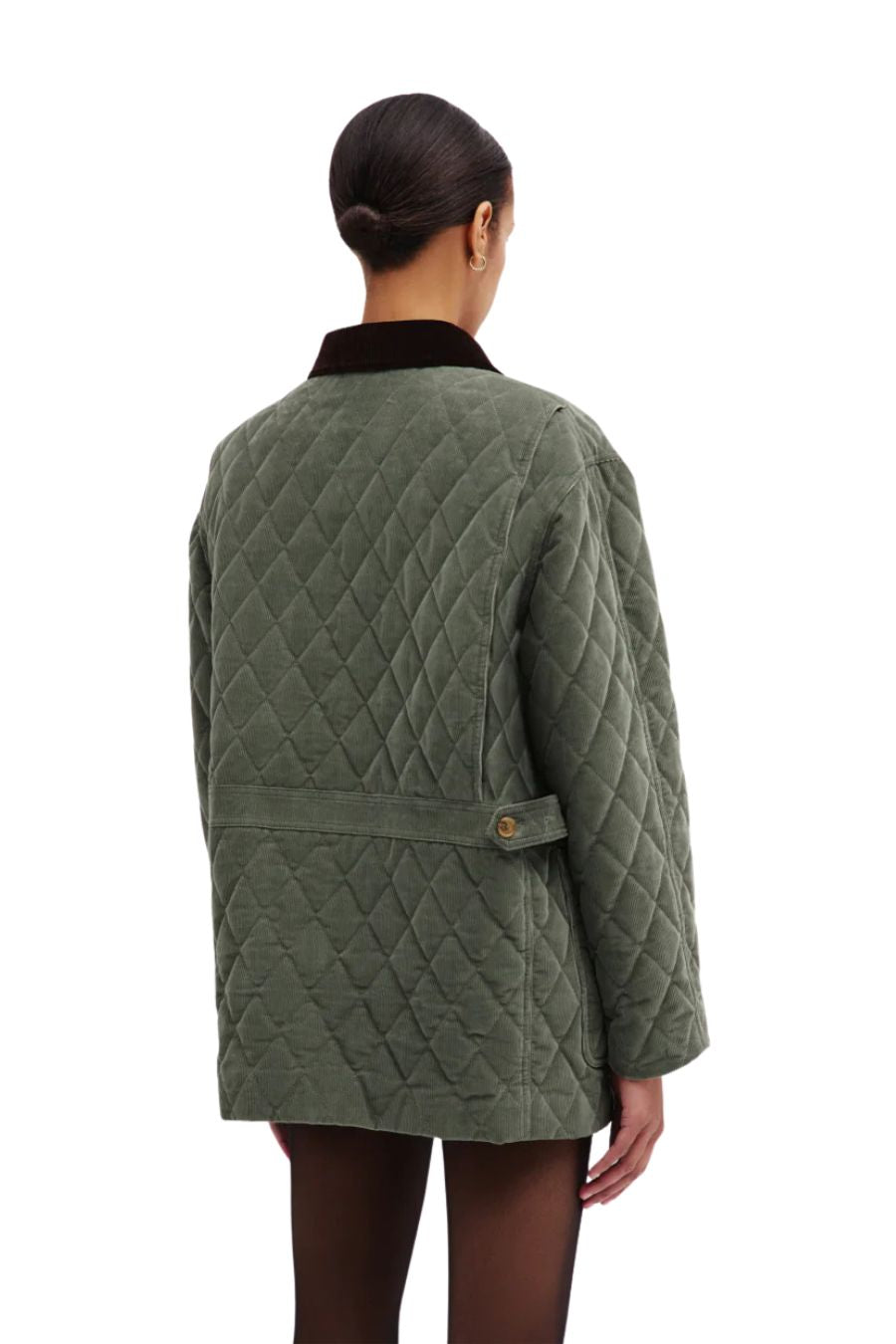 Amara Clelia Jacket Matellassé Mint
