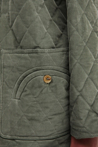 Amara Clelia Jacket Matellassé Mint