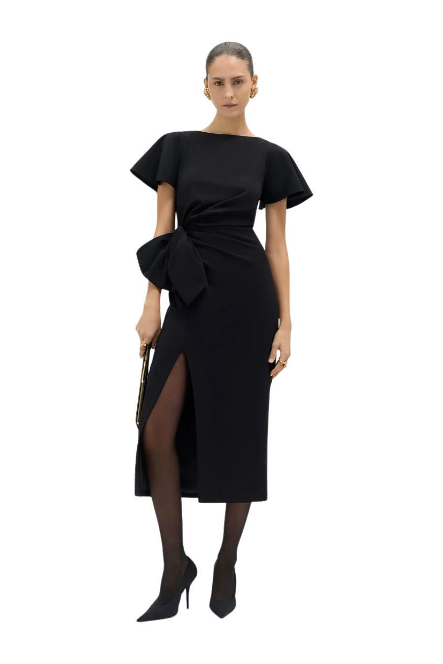 Emeline Dress in Noir