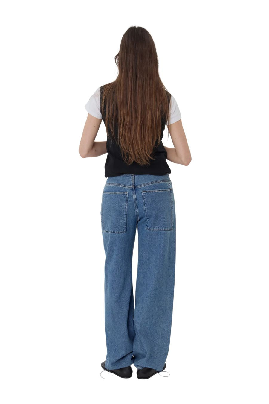 Still Here Sport Jean in Classic Blue, alternate view