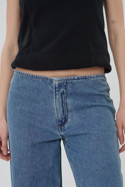 Still Here Sport Jean in Classic Blue, alternate view