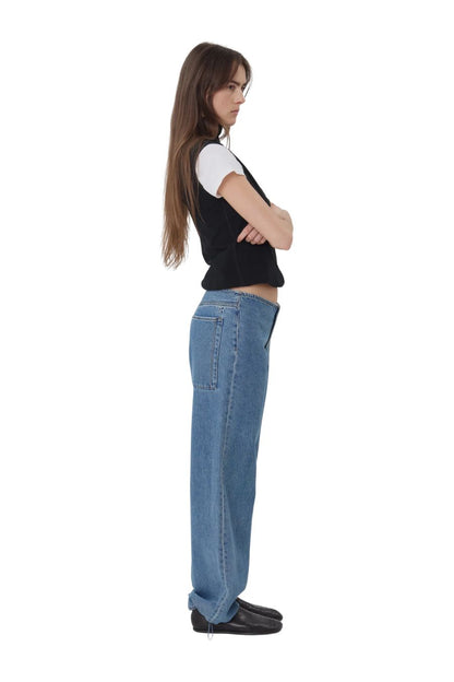 Still Here Sport Jean in Classic Blue, alternate view