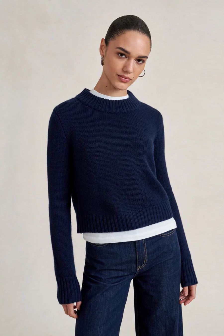Solid Mini Marin in Navy