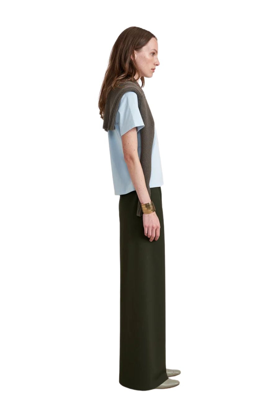 Colby Pant in Dark Olive