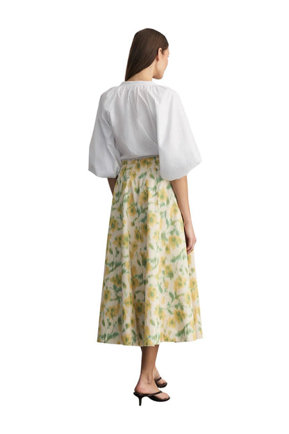 Tavia Skirt in Butter Multi