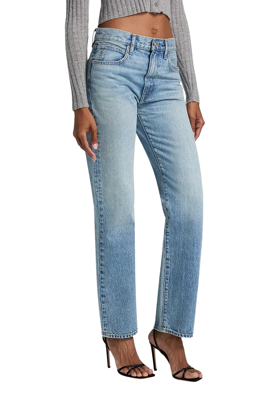 Kendra Straight Jean in Back to Zero