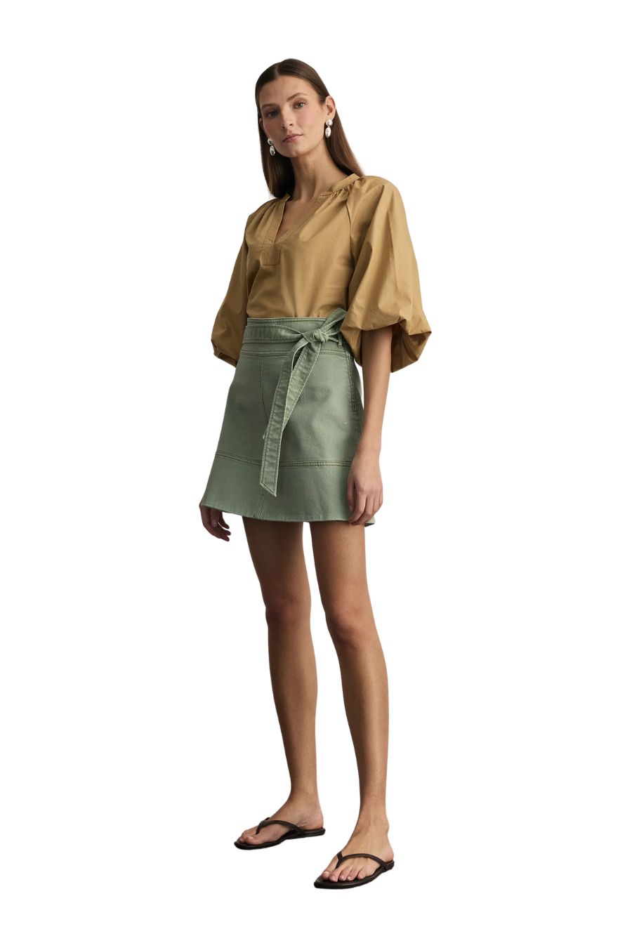 Courtney Skirt in Pistachio