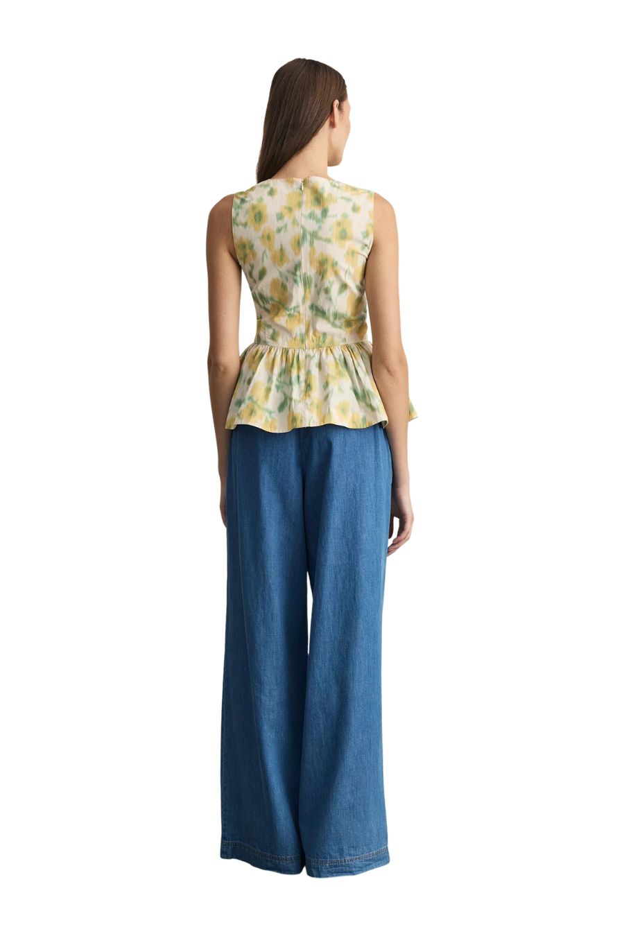 Astrid Top in Butter Multi