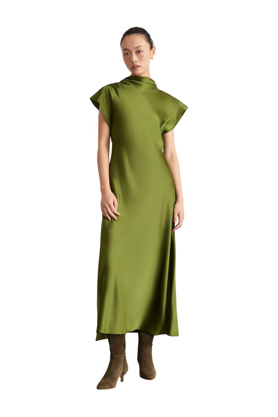 Adrien Dress in Sprout