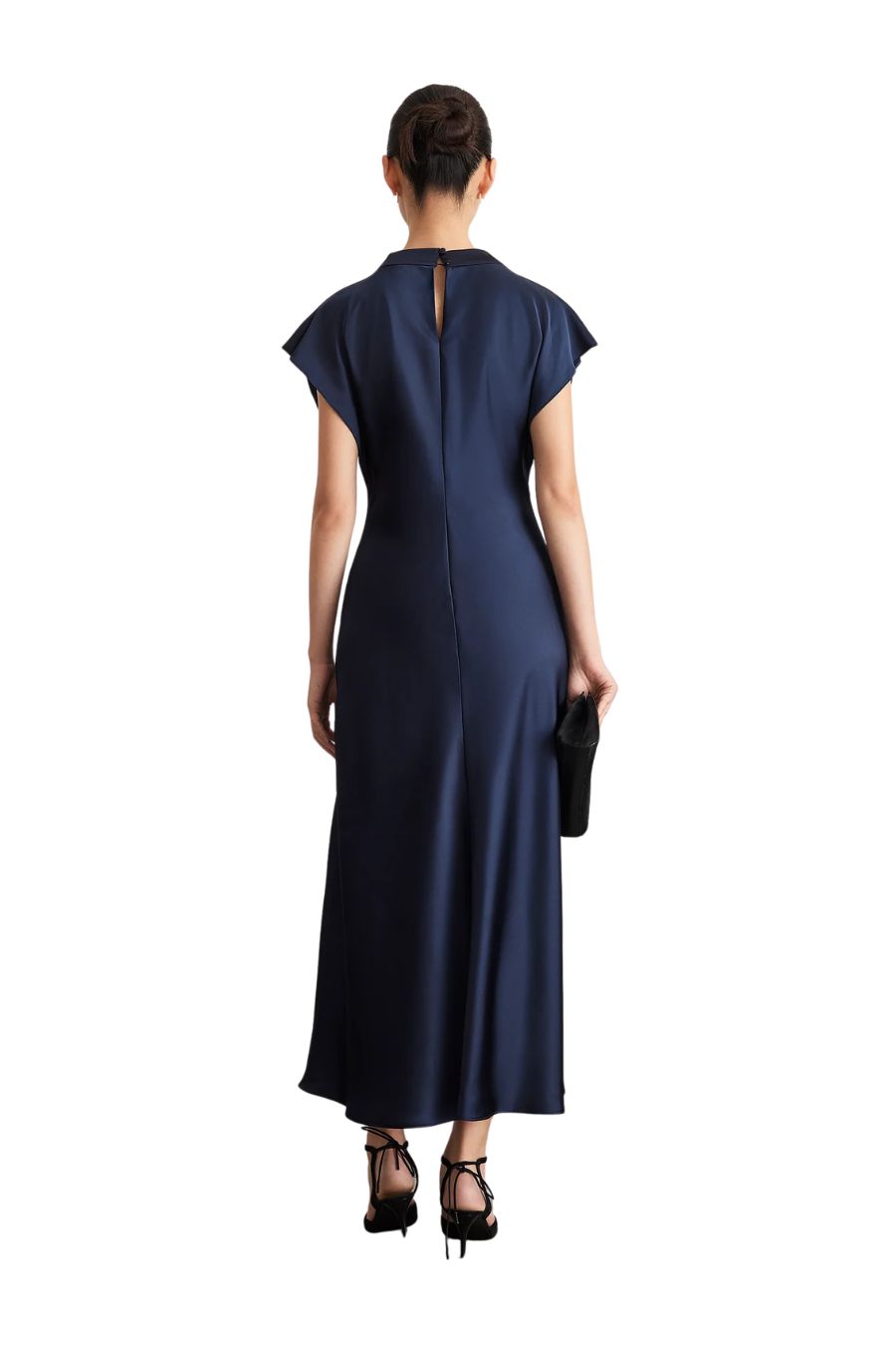 Adrien Dress in Anthracite