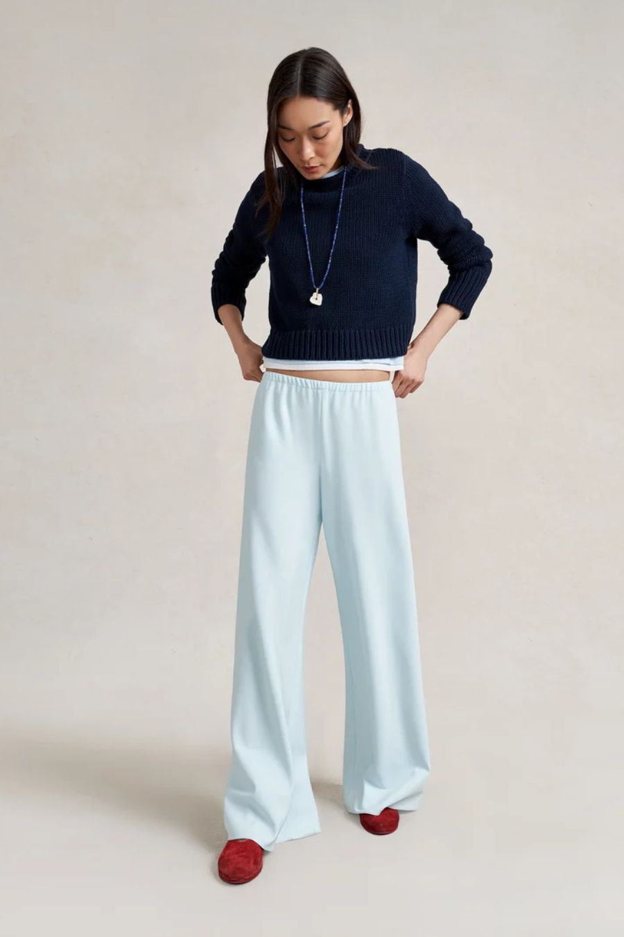 Colby Pant in Sky Blue