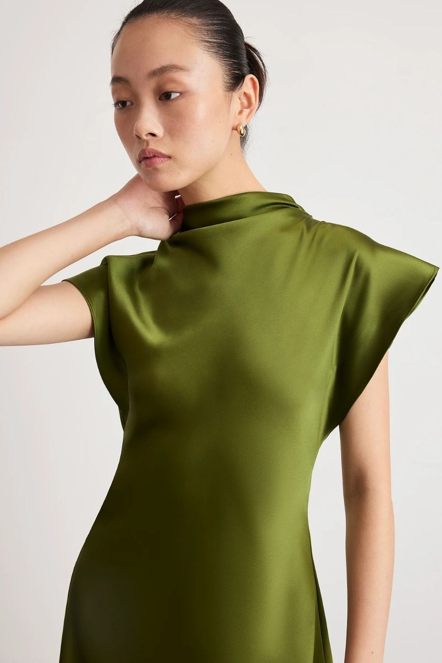 Adrien Dress in Sprout