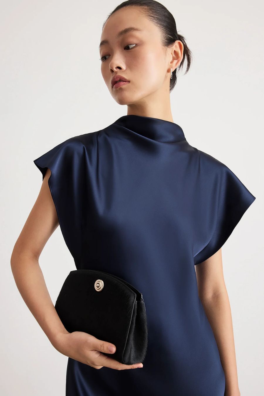 Adrien Dress in Anthracite