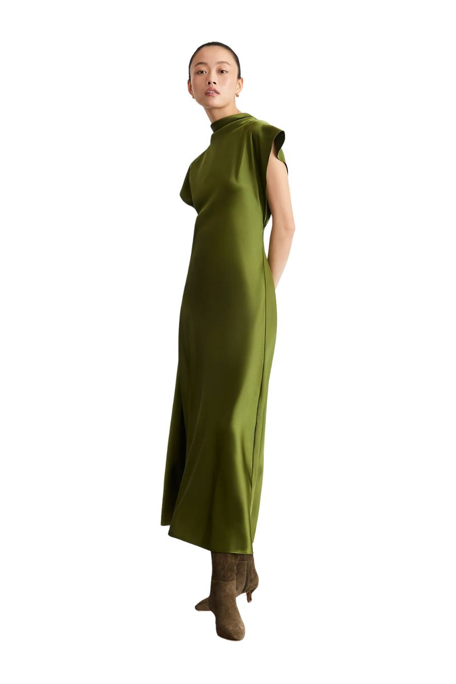 Adrien Dress in Sprout