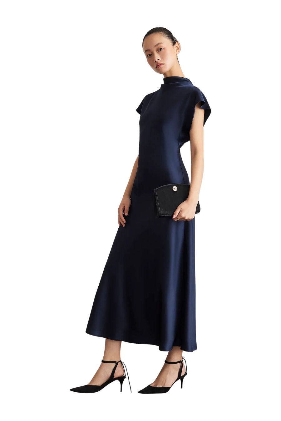 Adrien Dress in Anthracite
