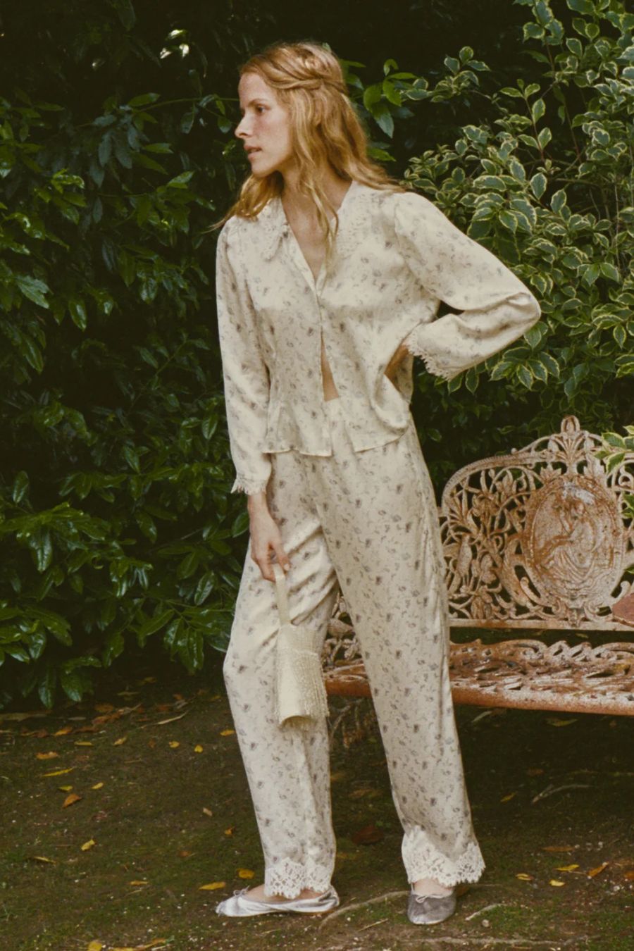 Felise Pant in Camillia Bloom