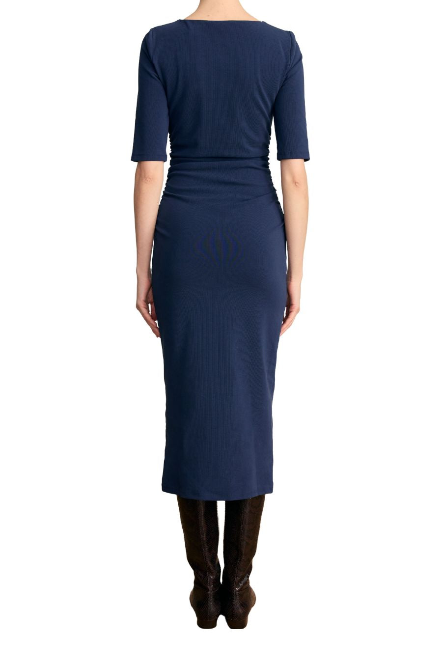 Charissa Dress in Heritage Navy