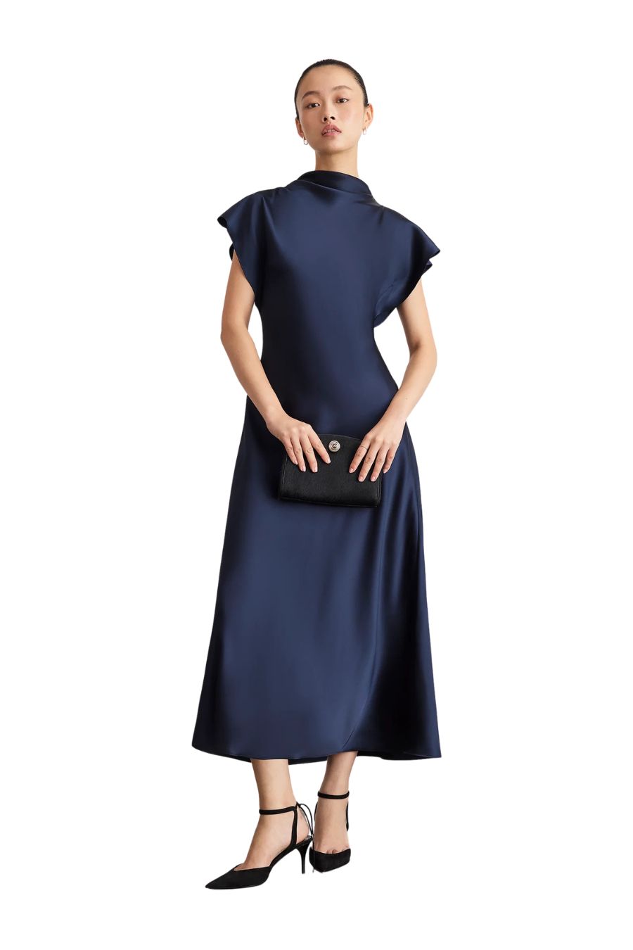Adrien Dress in Anthracite