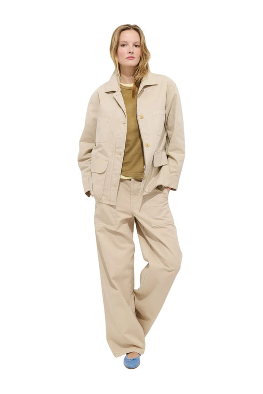 Painter Jacket in Herringbone Sand