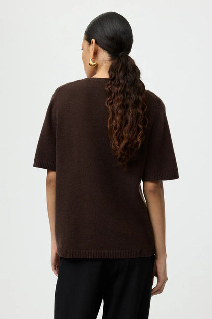 Oversized T-Shirt in Mocha