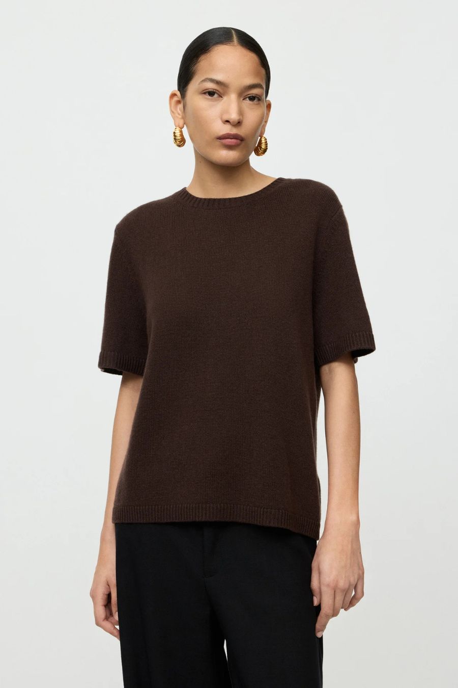 Oversized T-Shirt in Mocha