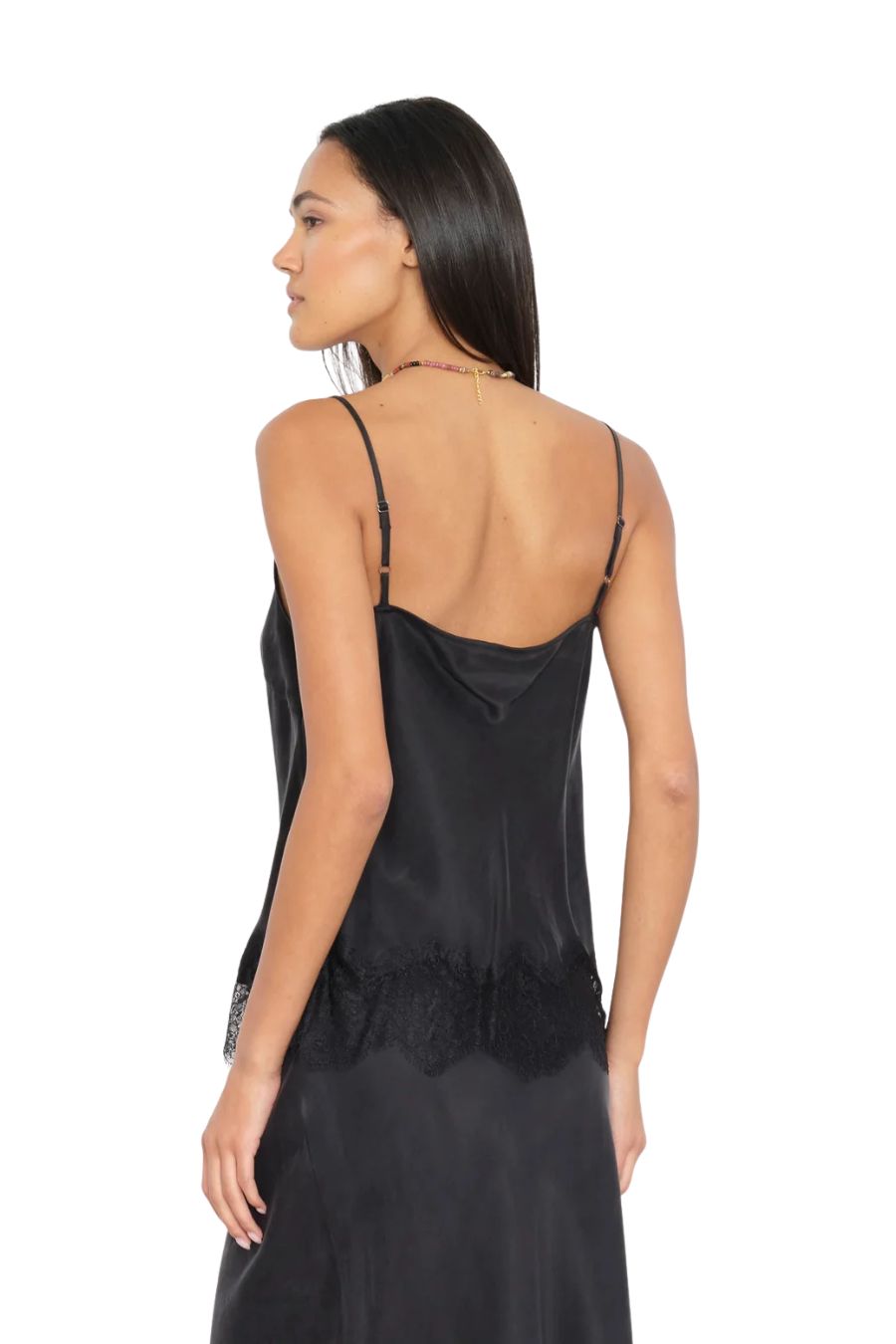 Colette Top in Black by Xirena, alternate view