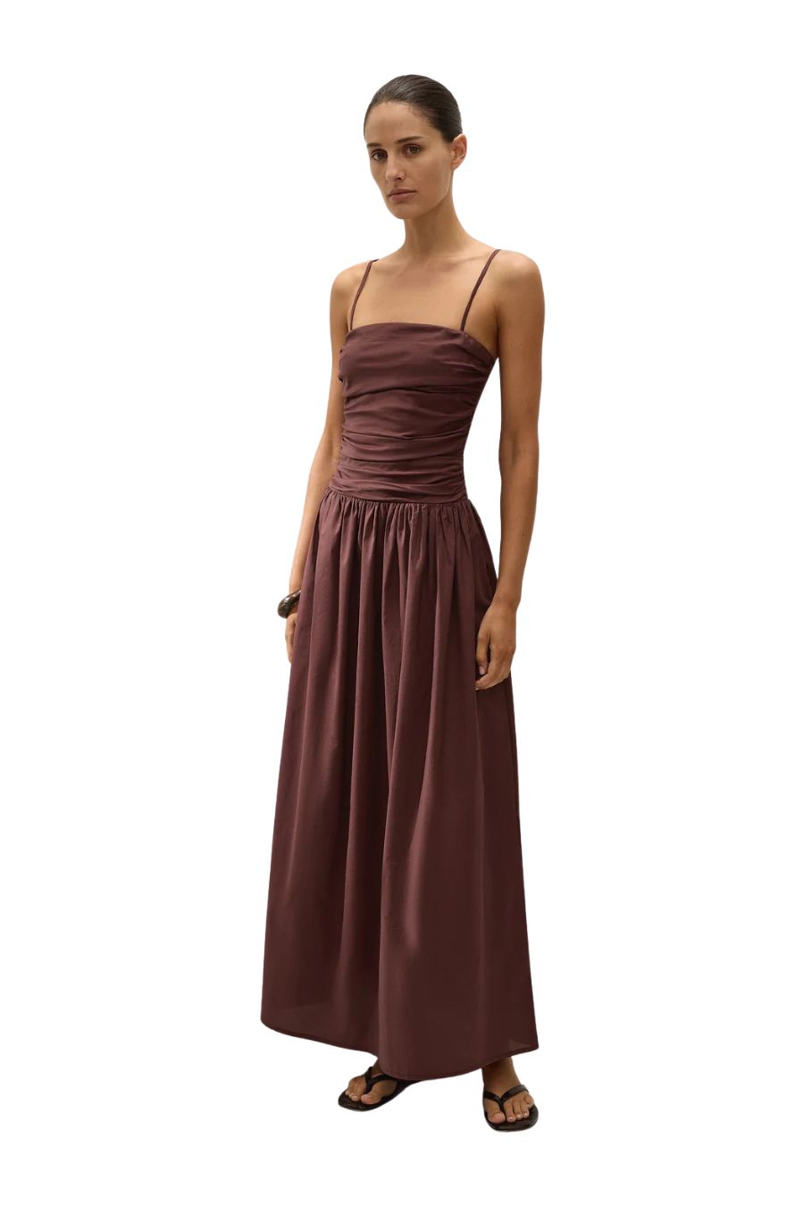Portlligat Maxi Dress in Port
