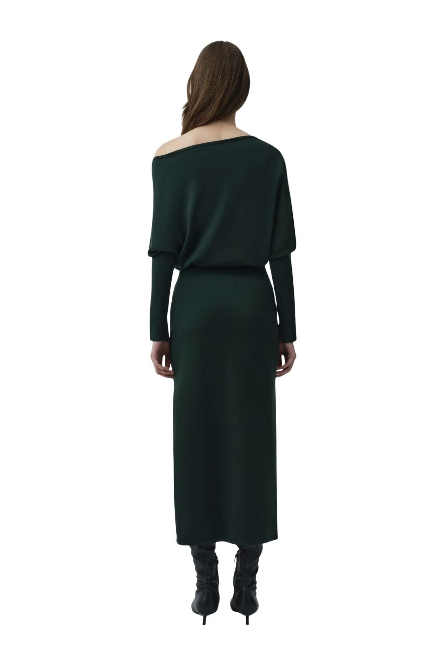 Janese Knit Dress in Everglade