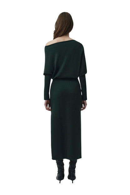 Janese Knit Dress in Everglade