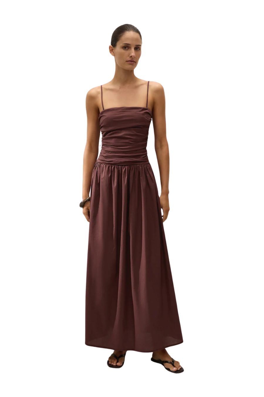 Portlligat Maxi Dress in Port