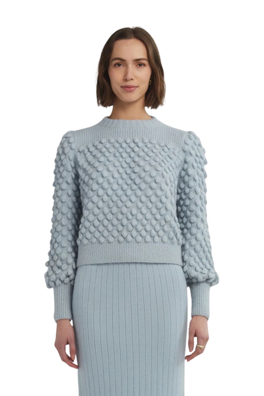 Camila Sweater in Powder Blue