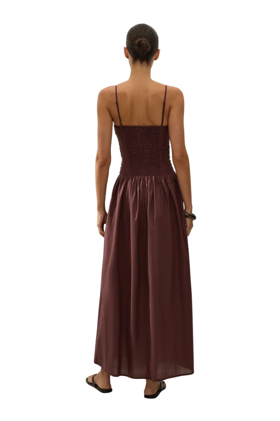 Portlligat Maxi Dress in Port