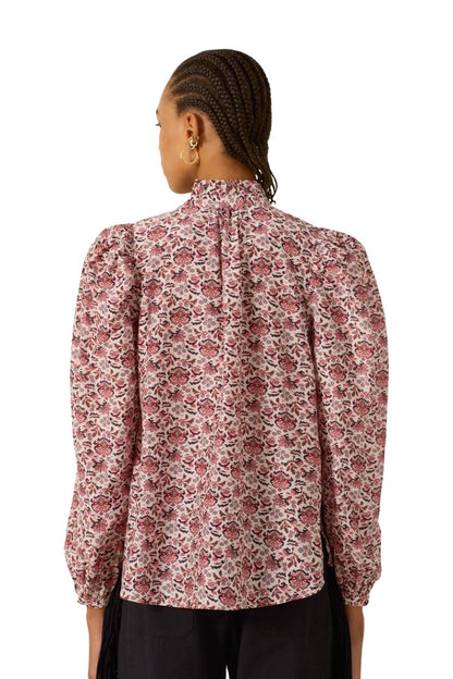 Annabel Horizon Kilim Shirt in Off-White