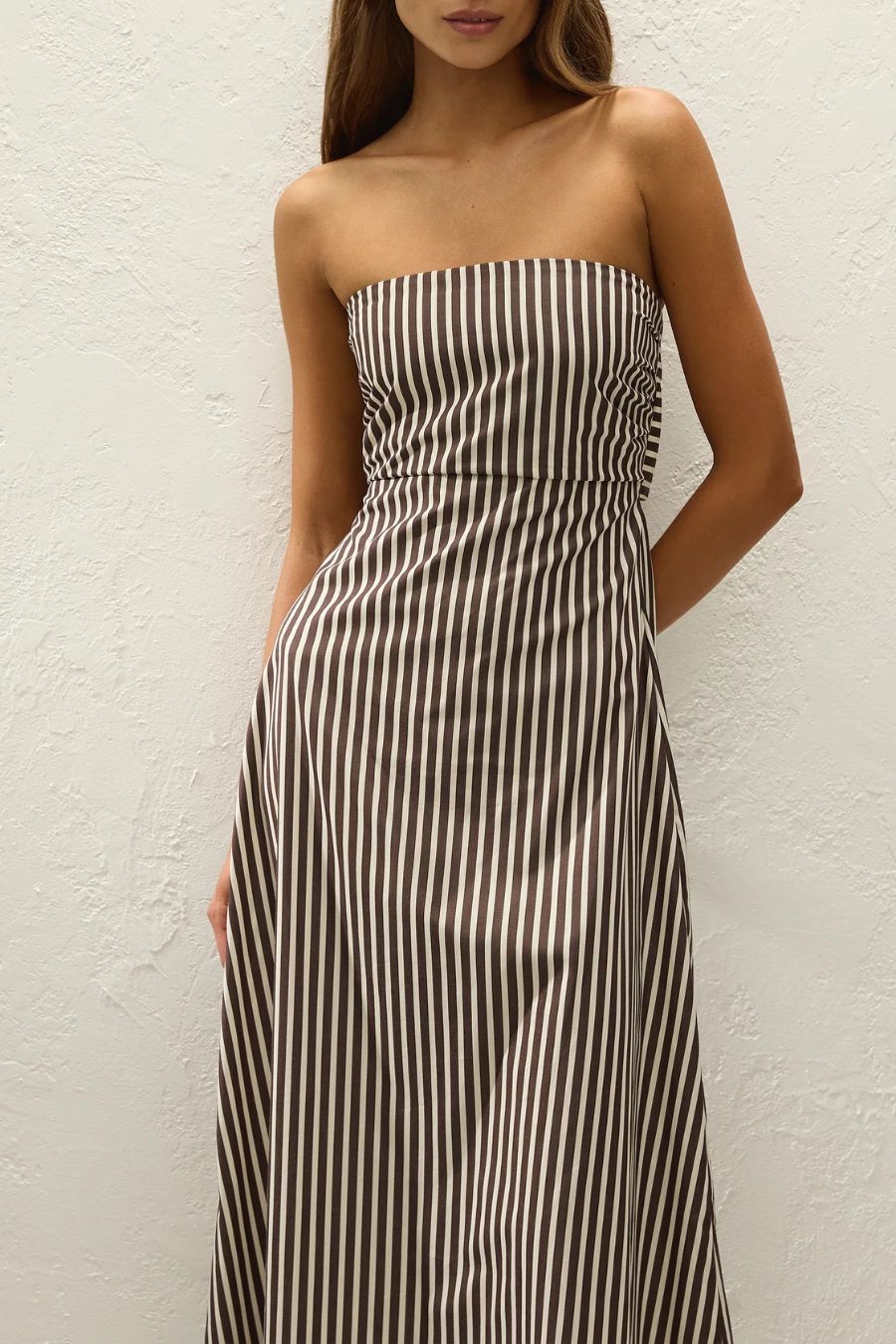 Casimiro Dress in Rita Stripe Port
