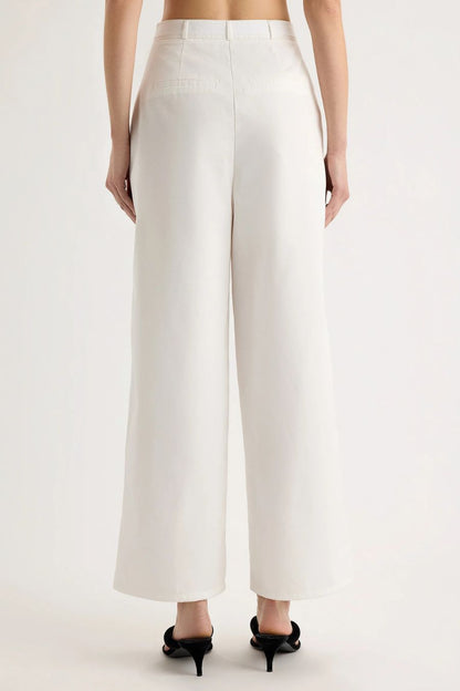 Niebla Pant in White