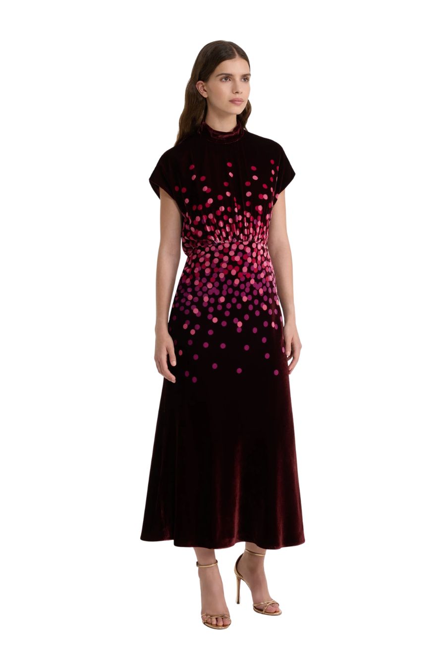 Fabienne B Dress in Starlight Berry