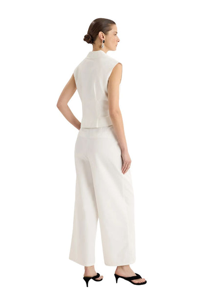 Niebla Pant in White