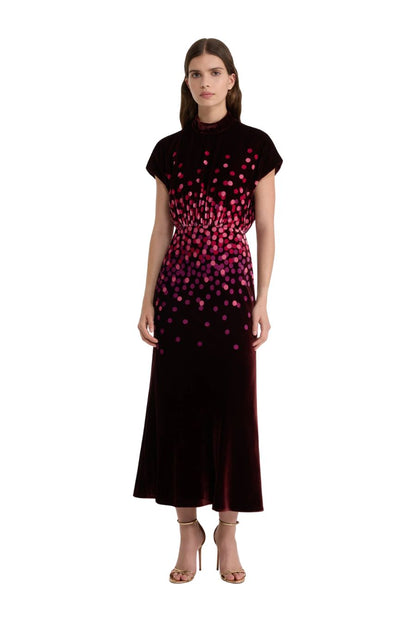 Fabienne B Dress in Starlight Berry
