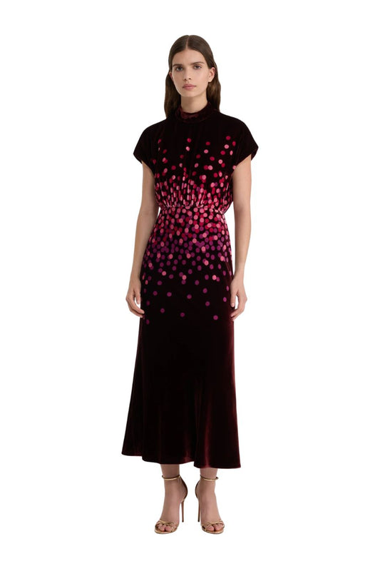 Fabienne B Dress in Starlight Berry