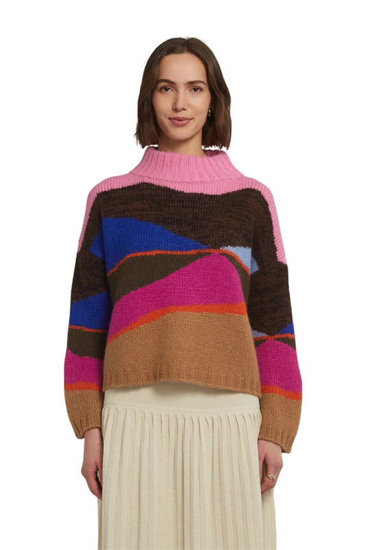 Burdett Sweater in Multi