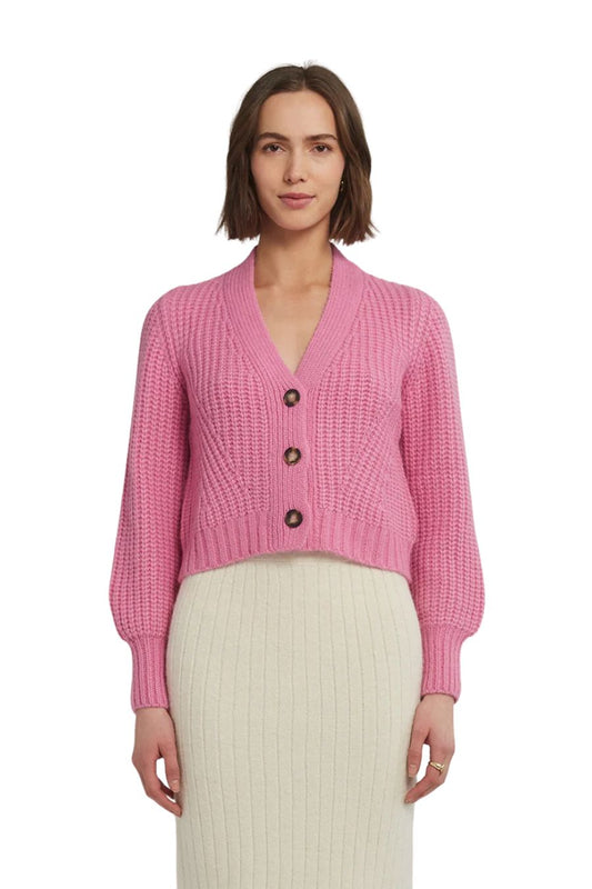 Sara Cardi in Taffy Pink
