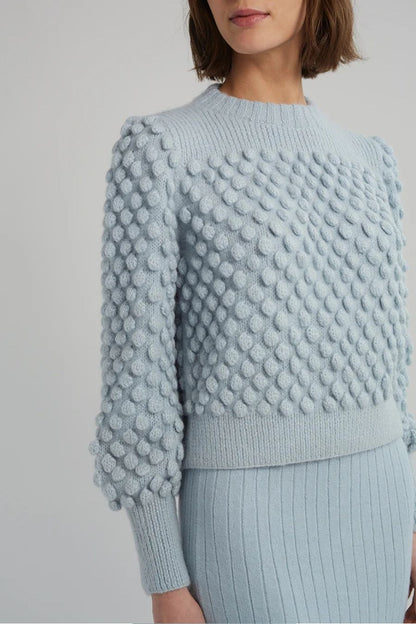 Camila Sweater in Powder Blue