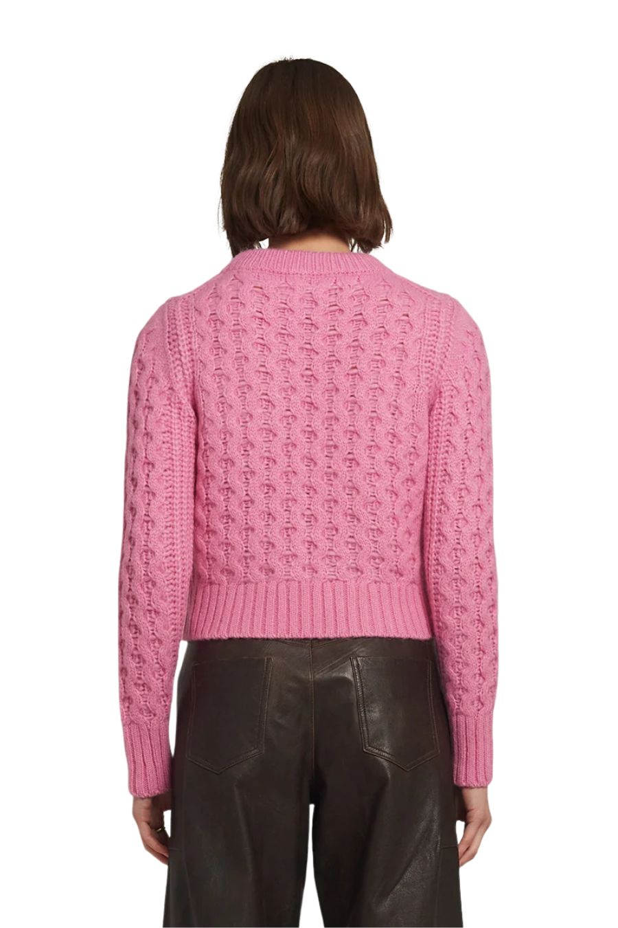 Amara Sweater in Taffy Pink