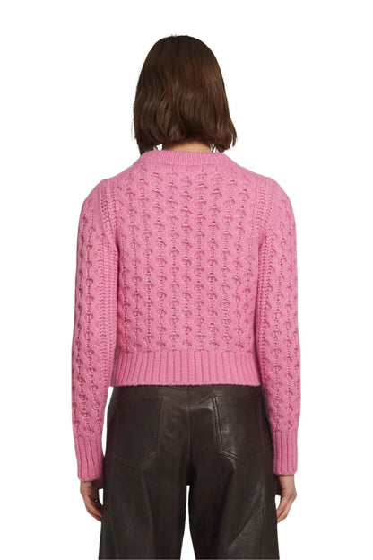 Amara Sweater in Taffy Pink