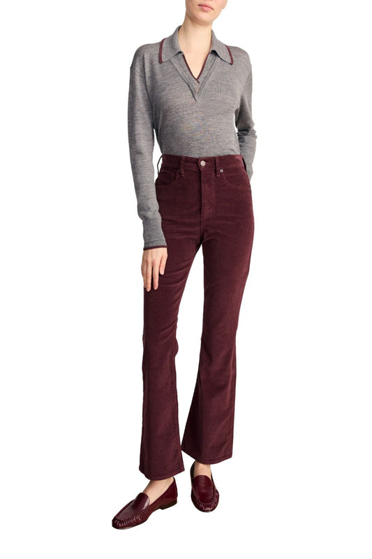 Carson Corduroy in Burgundy